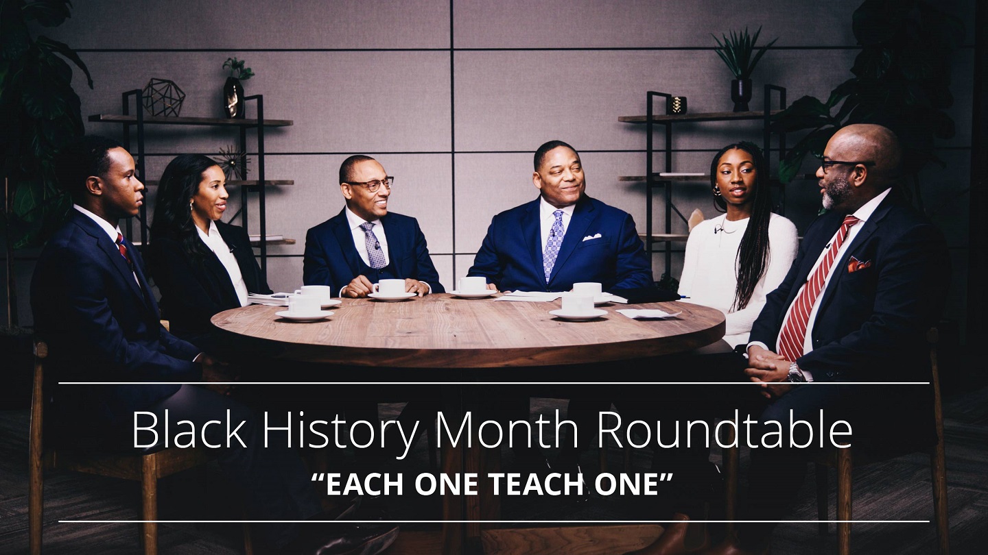 Panelists from Black History Moth Roundtable - EACH ONE TEACH ONE