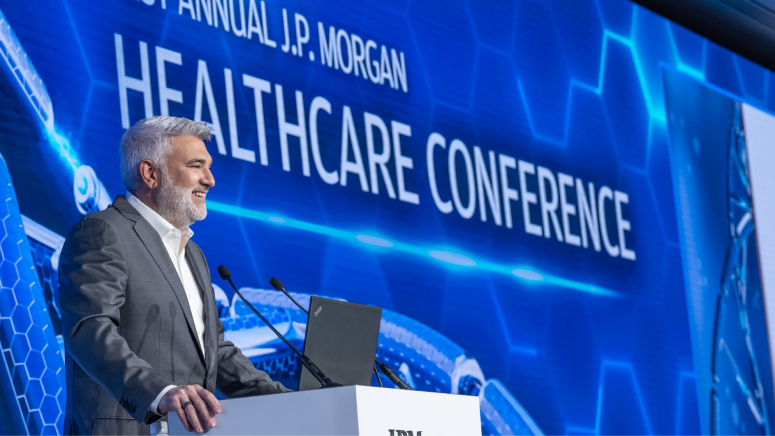 Image of Mike Gaito at the 41st annual J.P. Morgan Healthcare Conference.