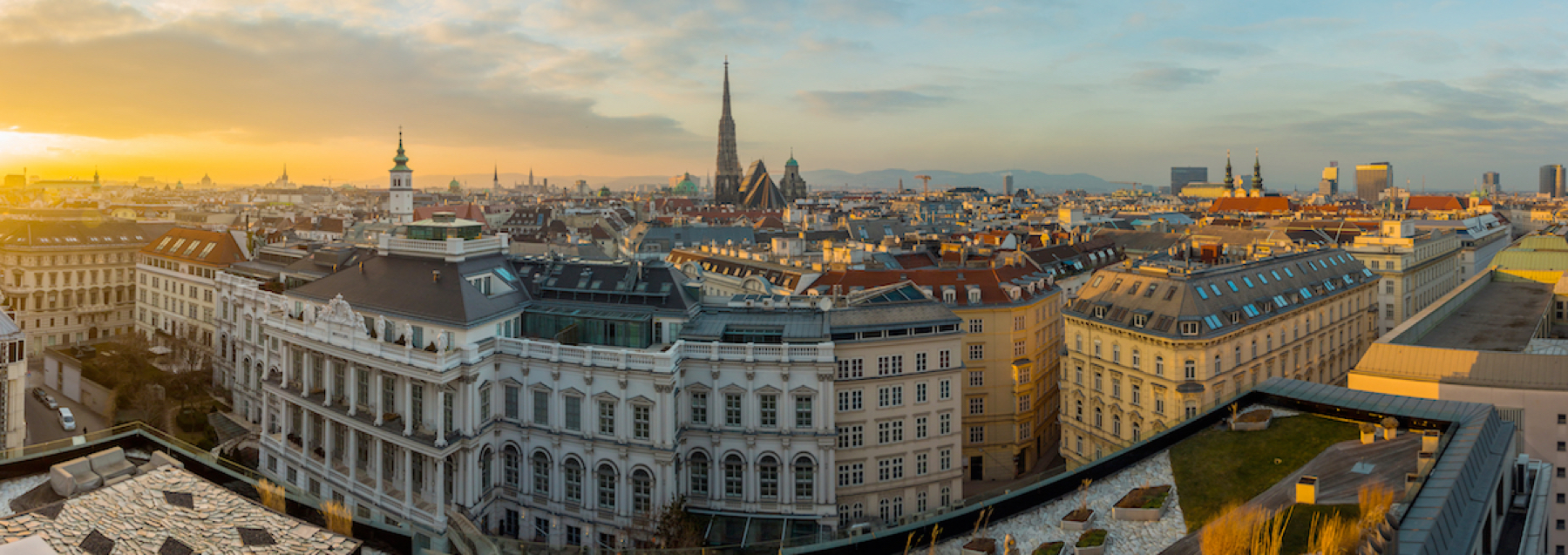 Austria cityscape.