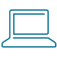 Icon of laptop