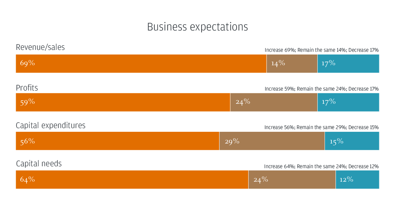 Business expectations