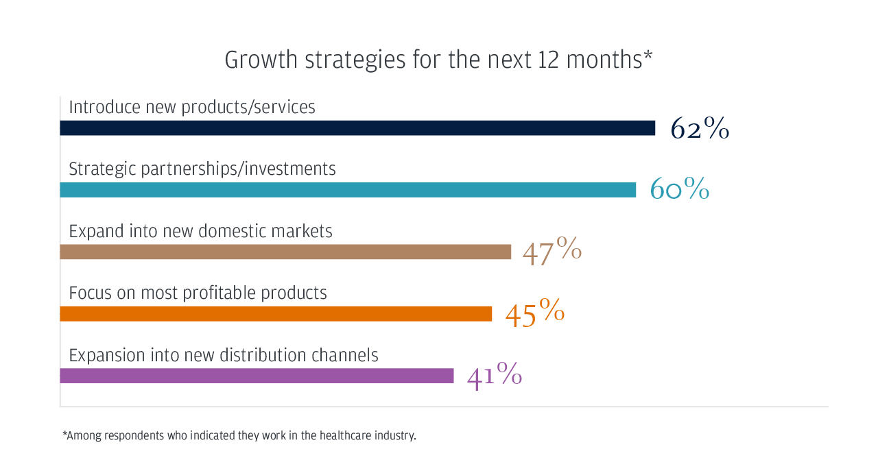 Growth strategies for the next 12 months*