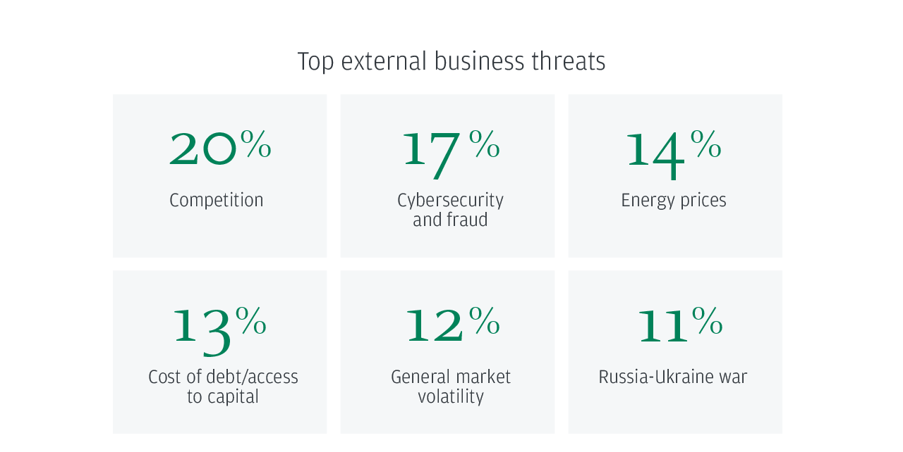 Top external business threats