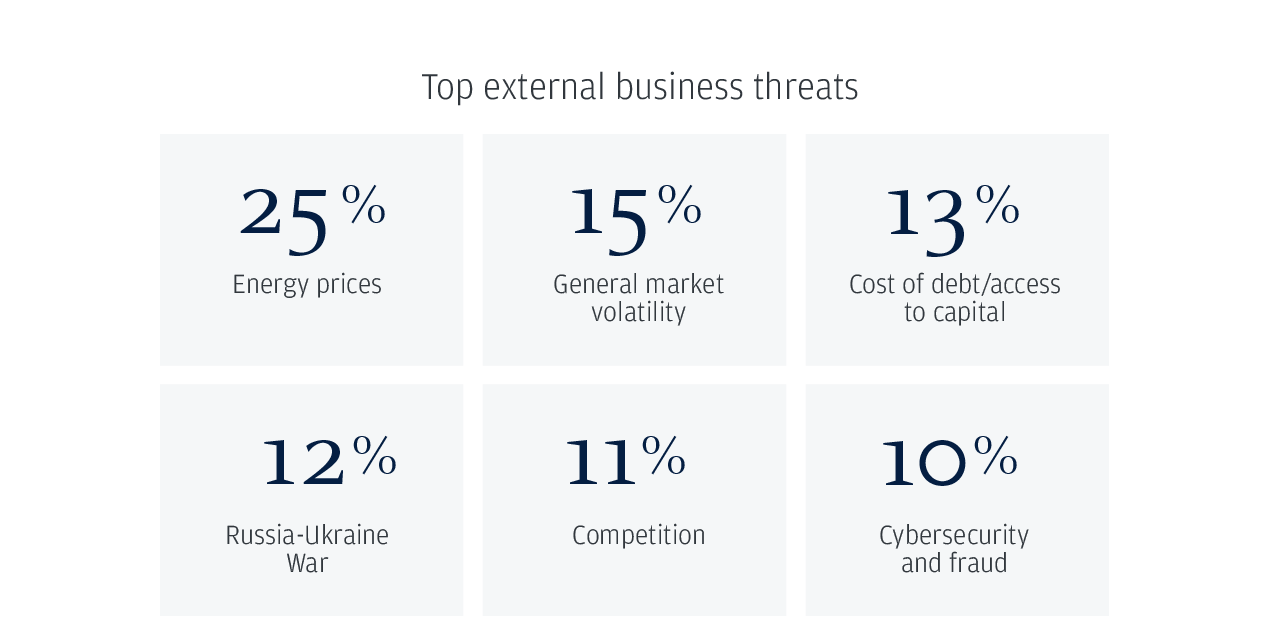 Top external business threats