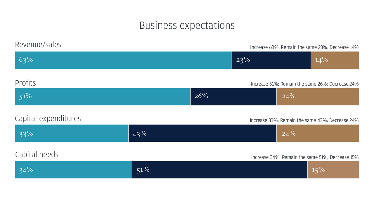 Business expectations