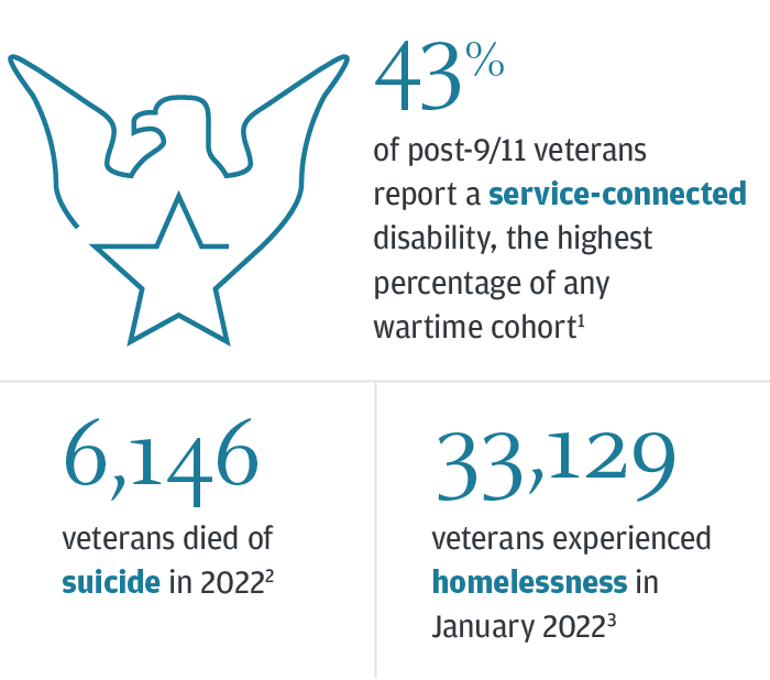 Veterans statistics