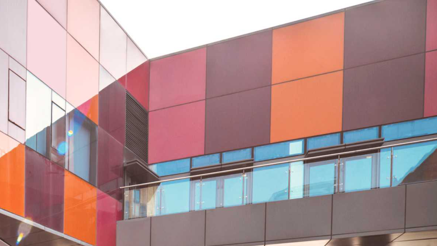 photo of multi-color building