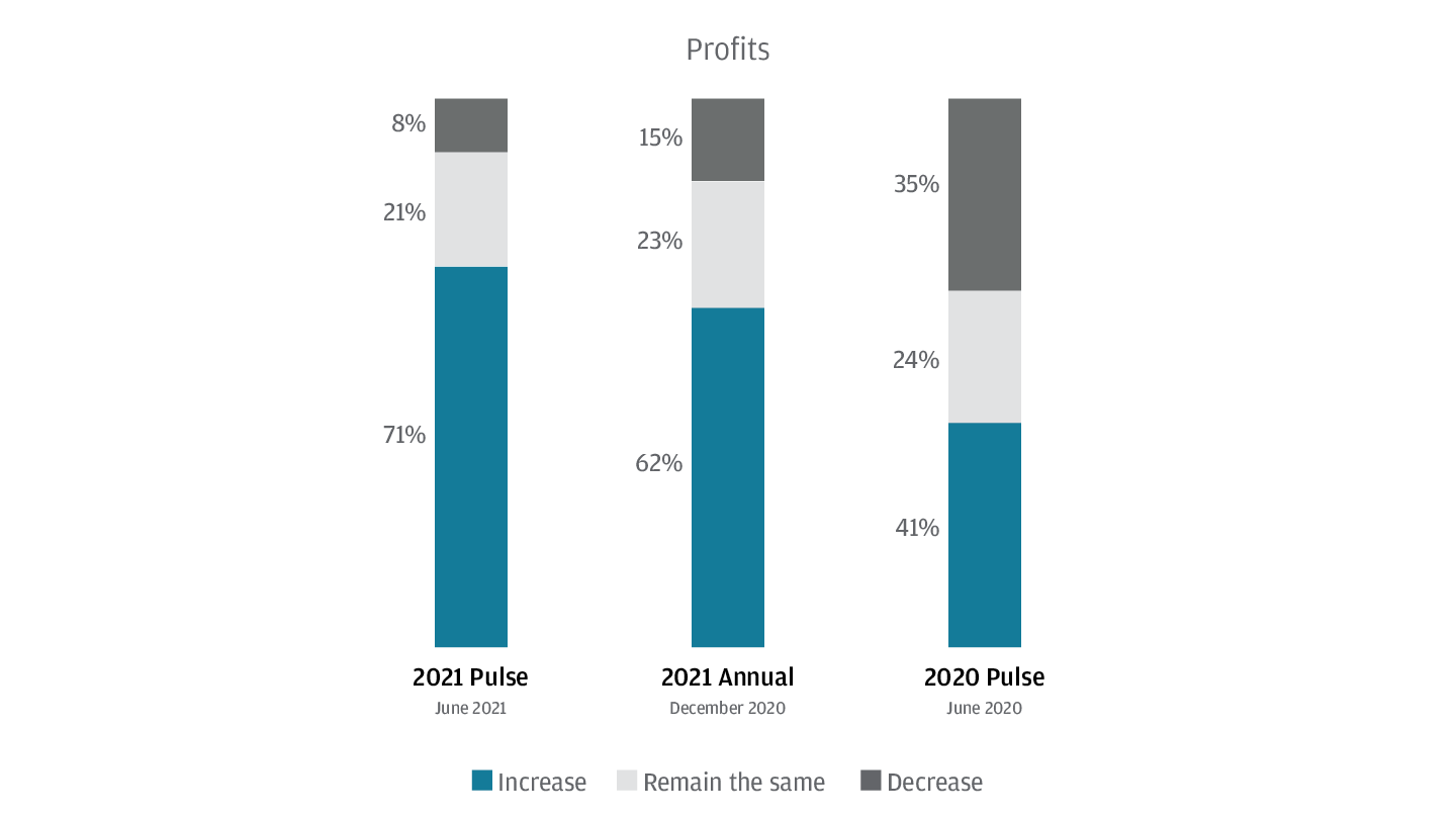 Profits Bar Graph