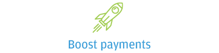 Boost payment potential 