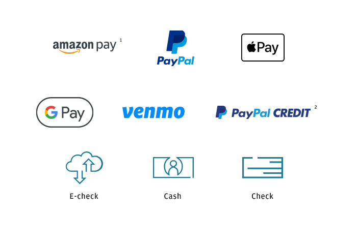 Infographic of digial bill pay's payment methods