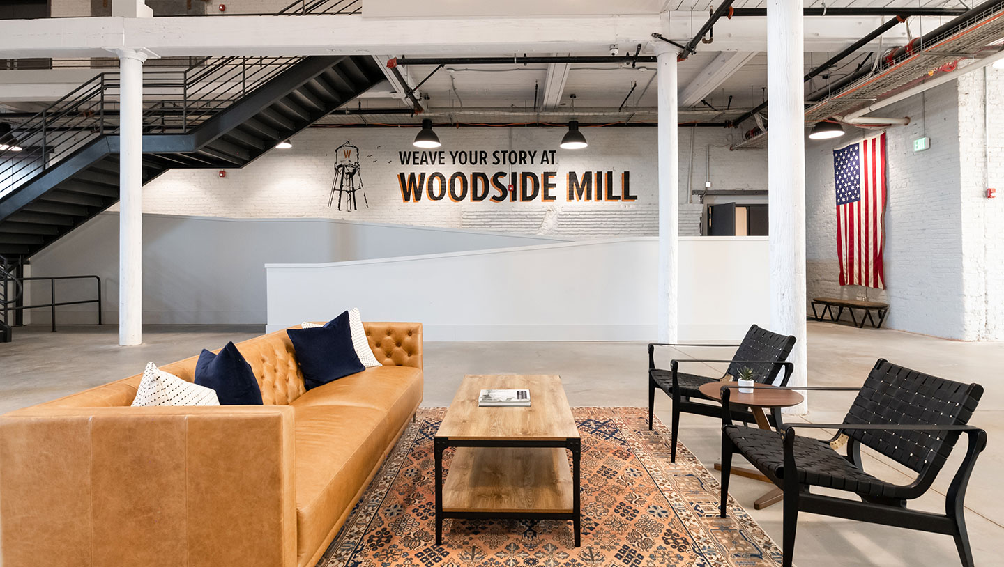 Woodside Mill building inside