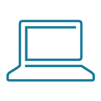 Icon of laptop