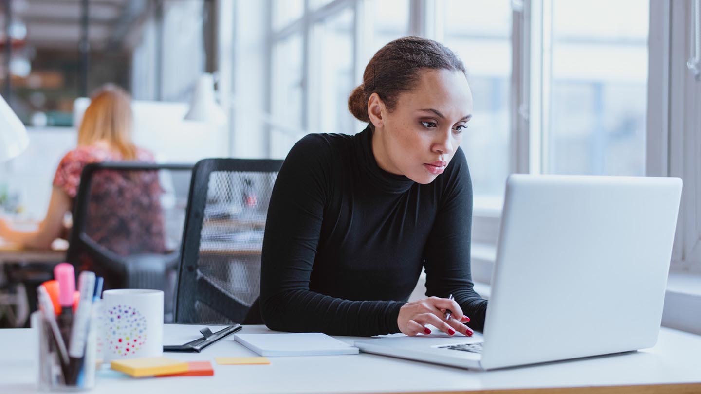 woman at work 