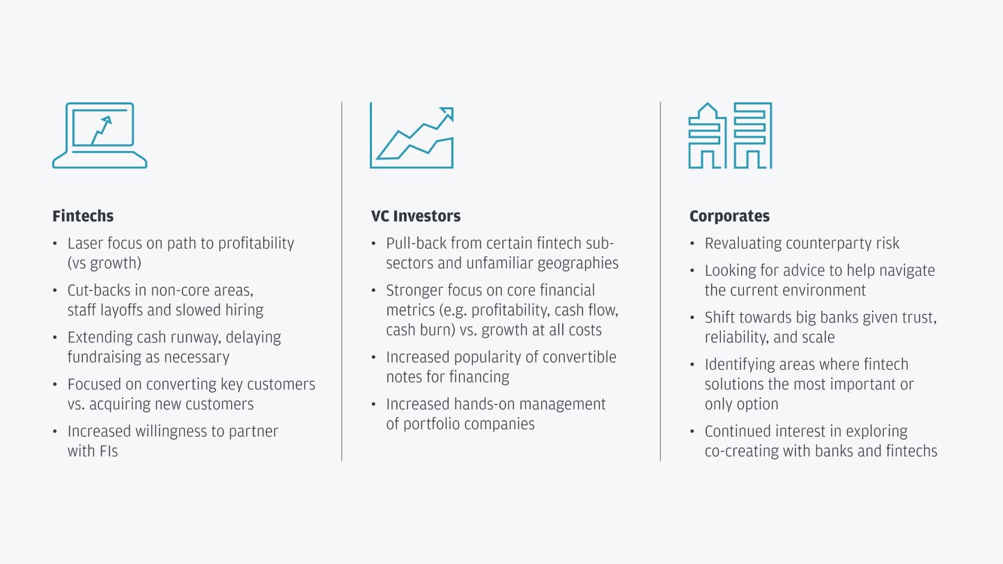 How fintech stakeholders are navigating this environment infographic