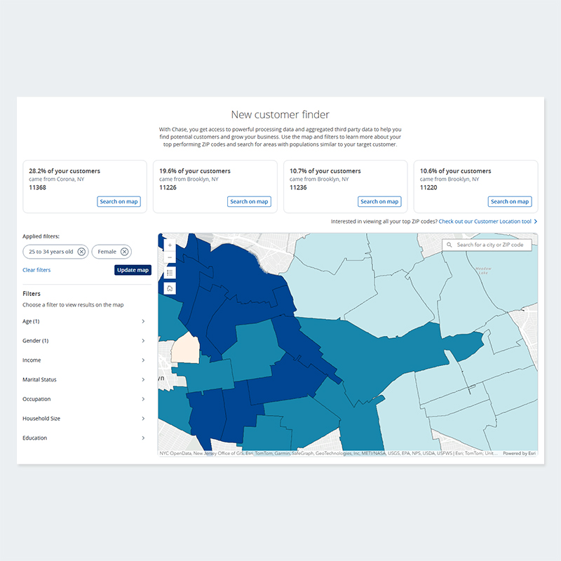 New Customer finder 