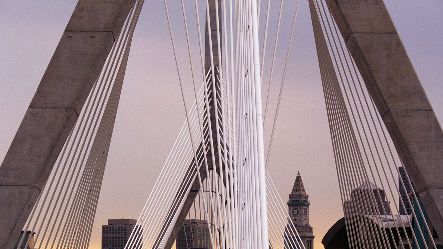 Zakim bridge in Boston