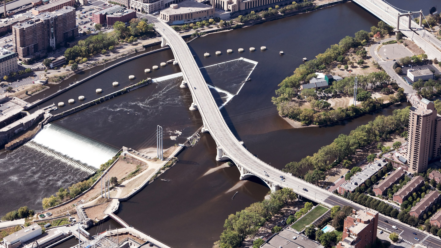 Minneapolis aerial view