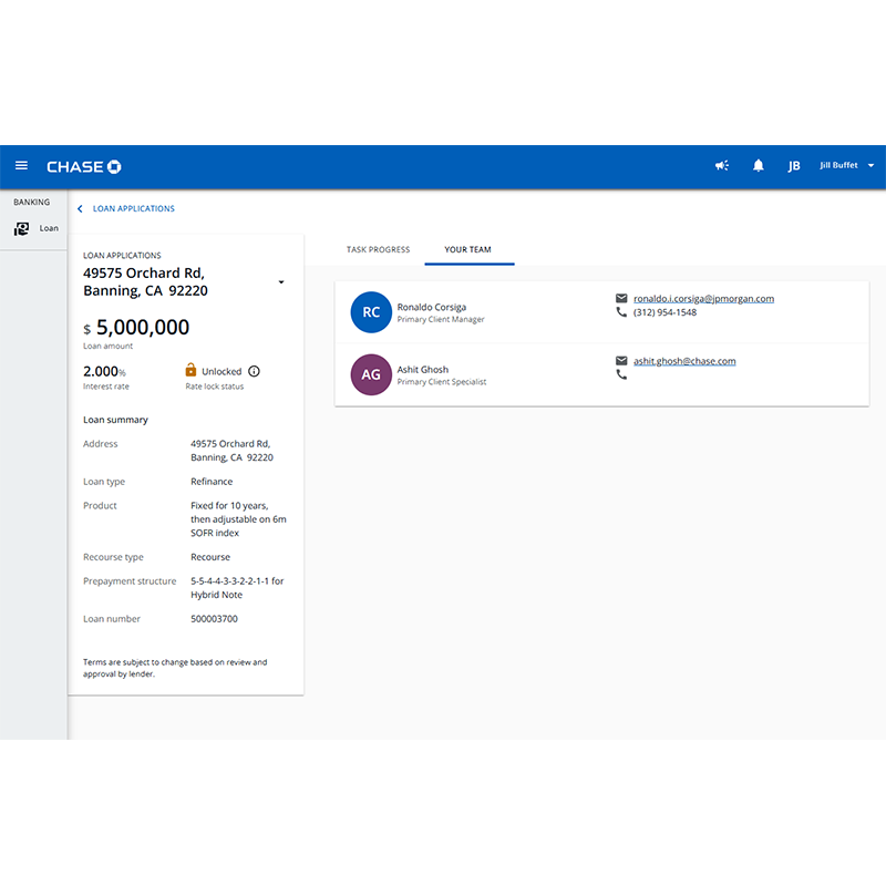 Digital loan team 