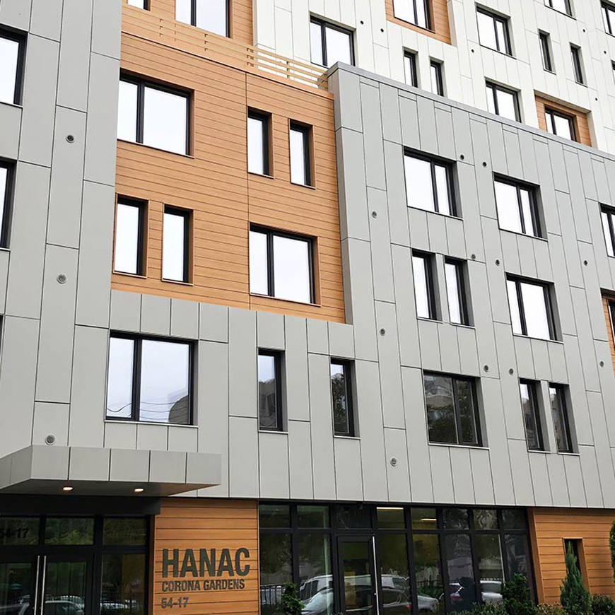 building of an apartment