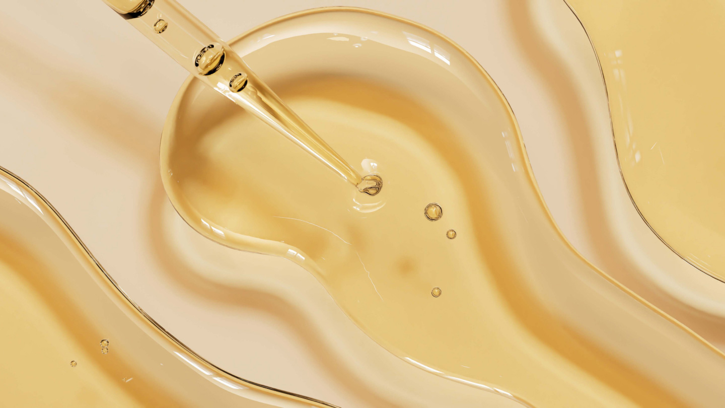 droplet with chemicals