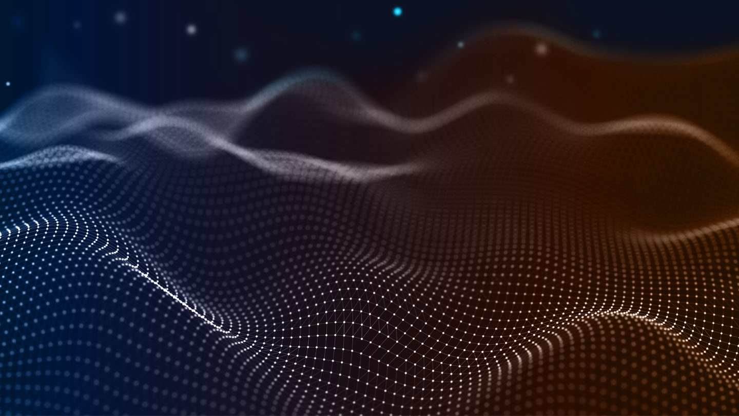 Abstract waves pattern