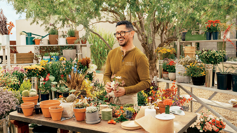Armando Soto, co-founder of From Roots to Flowers 