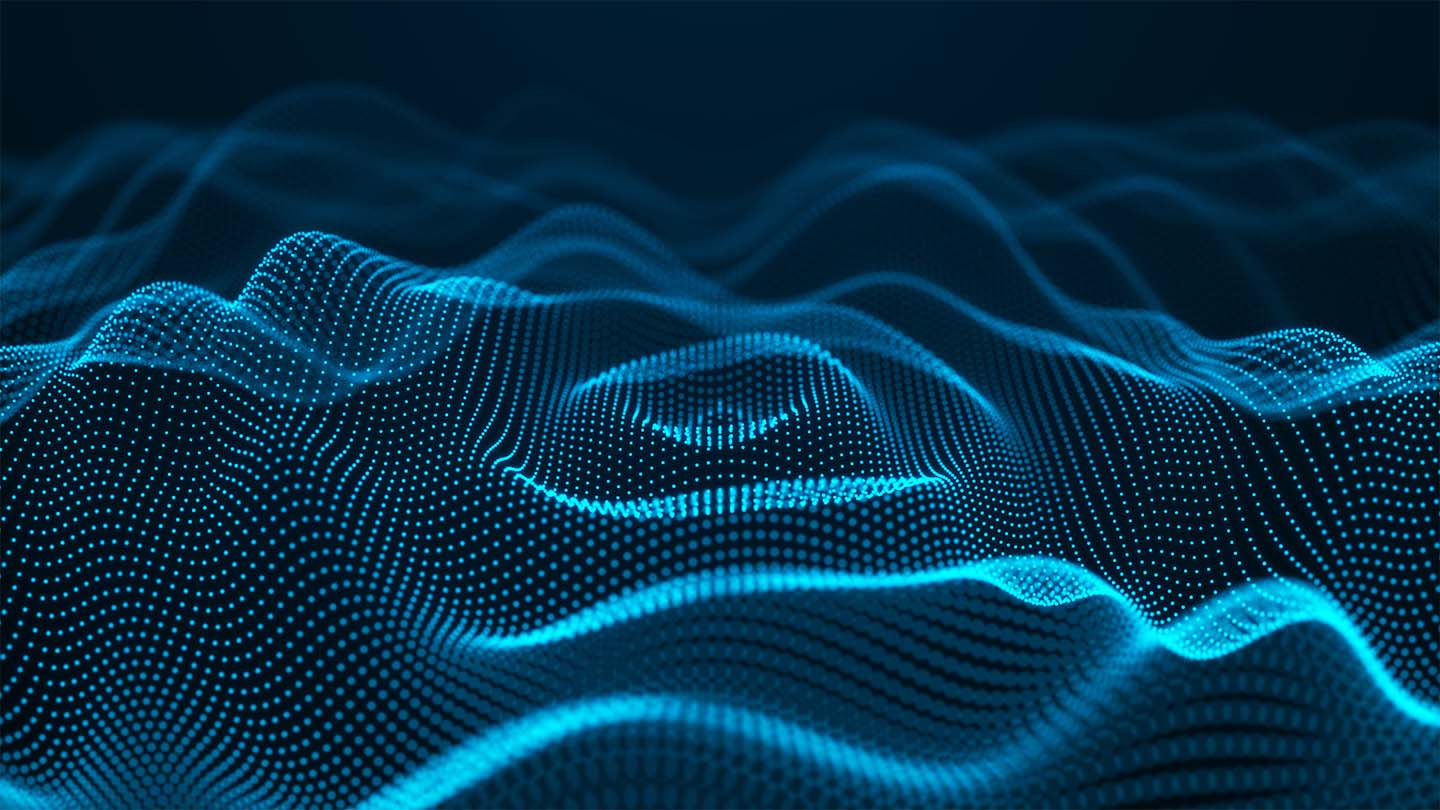 Abstract wave pattern