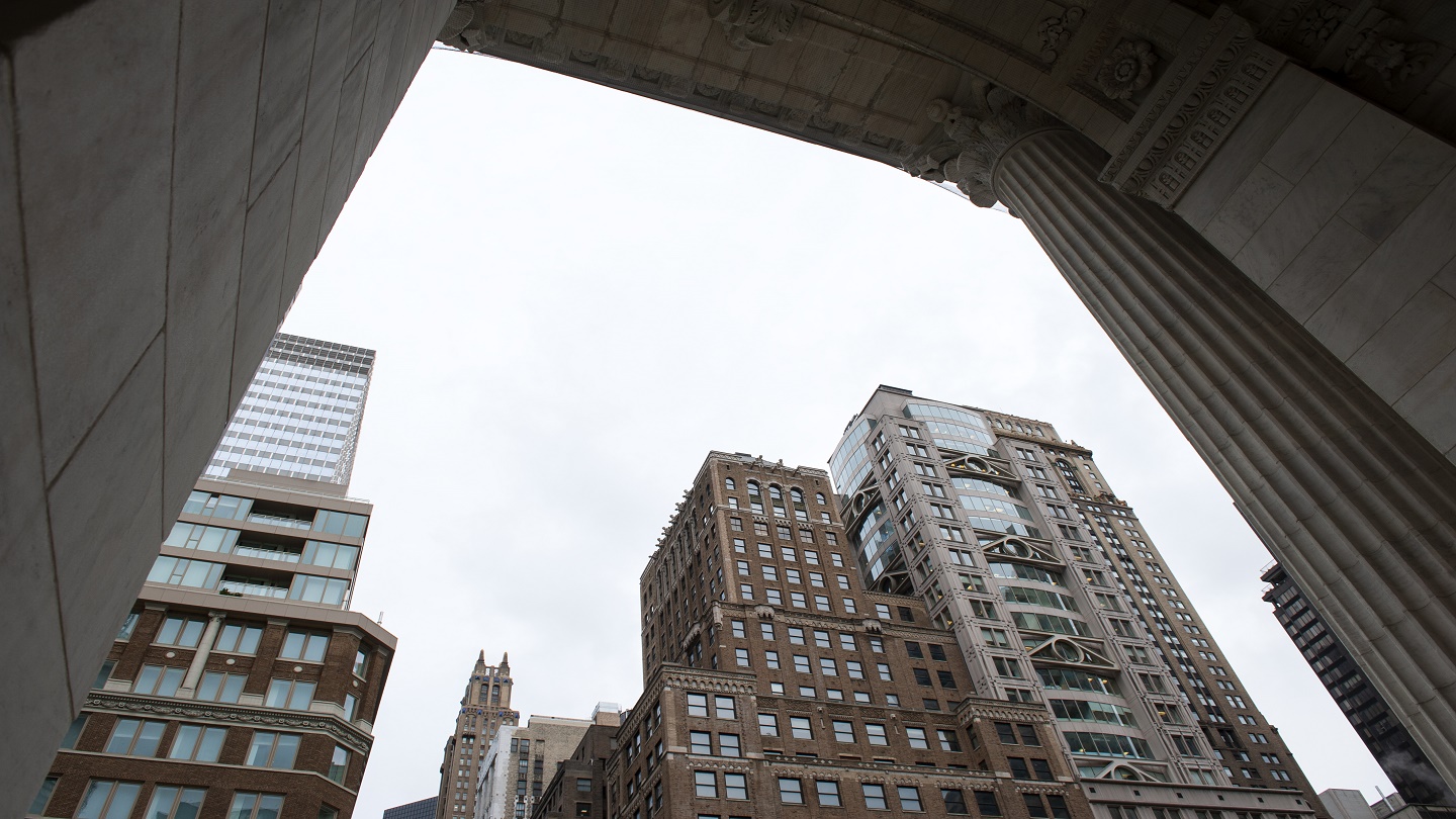 High section of tower Building Manhattan, New York, Easter USA