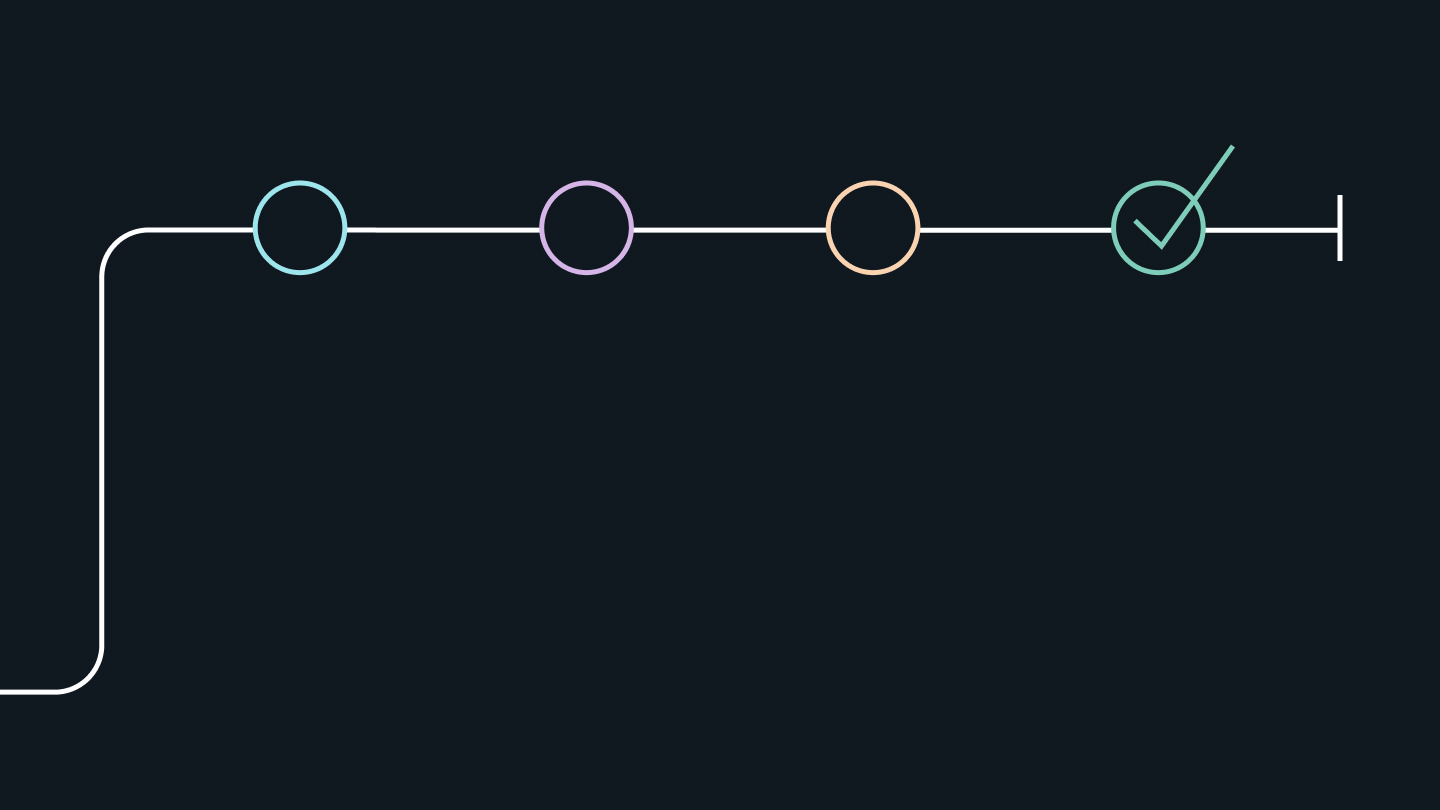 dark background with circles banner