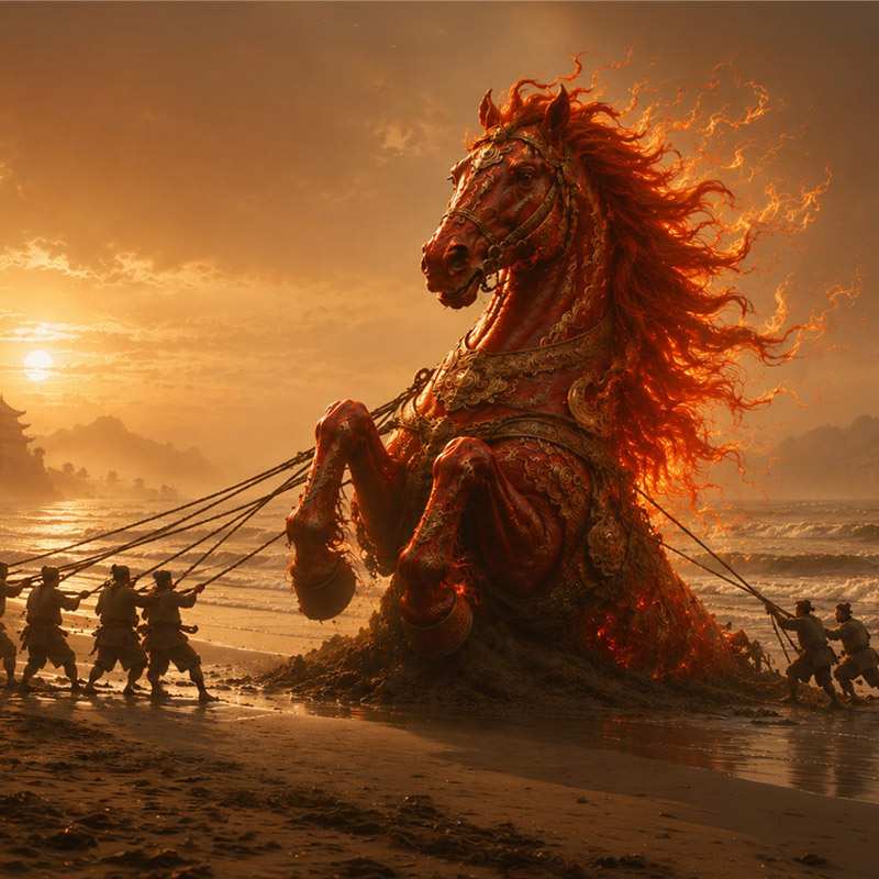 The year of the Trojan Fire Horse